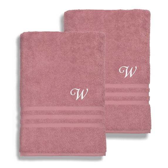 Authentic Hotel and Spa 100% Turkish Cotton 2PC Denzi Bath Sheet Set W