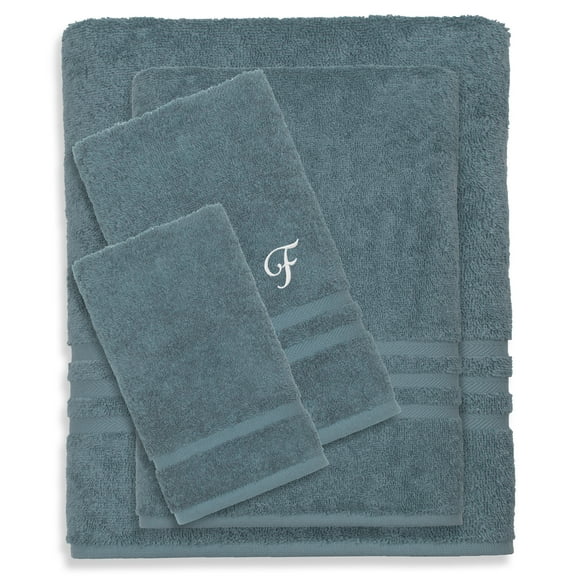 Authentic Hotel and Spa  100% Turkish Cotton 4PC Denzi Towel Set. F