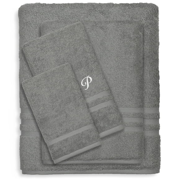 Authentic Hotel and Spa  100% Turkish Cotton 4PC Denzi Towel Set. P