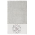 thumbnail image 1 of Authentic Hotel and Spa  100% Turkish Cotton Alyssa Embellished Bath Towel Light Gray, 1 of 5