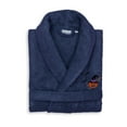 thumbnail image 1 of Authentic Hotel and Spa  100% Turkish Cotton Unisex Terry Bath Robe with Pumpkin Head Embroidery S/M - Navy, 1 of 4