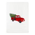 thumbnail image 1 of Authentic Hotel and Spa  Christmas Truck Hand Towel White, 1 of 5