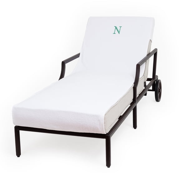 Authentic Hotel and Spa Personalized Standard Size Chaise Lounge Cover N