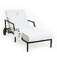 thumbnail image 1 of Authentic Hotel and Spa  Personalized Standard Size Chaise Lounge Cover with Side Pockets J, 1 of 5