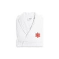 thumbnail image 1 of Authentic Hotel and Spa  Red Snowflake Terry Cloth Turkish Cotton Bath Robe S/M, 1 of 2