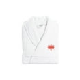 thumbnail image 1 of Authentic Hotel and Spa  Red Snowflake Terry Cloth Turkish Cotton Bath Robe S/M, 1 of 2