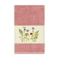 thumbnail image 1 of Authentic Hotel and Spa  Rose Turkish Cotton Wildflowers Embroidered Hand Towel, 1 of 3