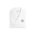 thumbnail image 1 of Authentic Hotel and Spa  Silver Snowflake Terry Cloth Turkish Cotton Bath Robe L/XL, 1 of 2