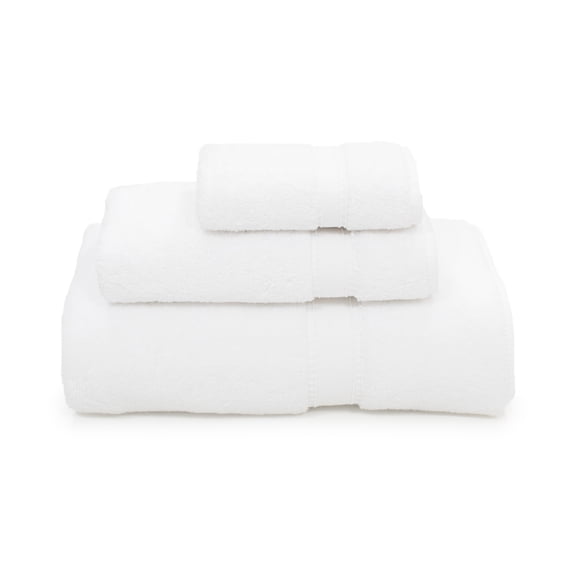 Authentic Hotel and Spa Turkish Cotton 3-piece Towel Set White