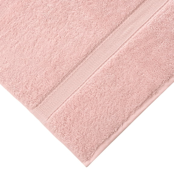 Authentic Hotel and Spa  Turkish Cotton 4-piece Towels Set Pink