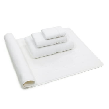 Authentic Hotel and Spa  Turkish Cotton 4-piece Towels Set White