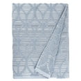 thumbnail image 1 of Authentic Hotel and Spa  Turkish Cotton Alev Jacquard Bath Towel Blue/Multi, 1 of 5