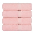 thumbnail image 1 of Authentic Hotel and Spa  Turkish Cotton Bath Towels (Set of 4) Pink, 1 of 5