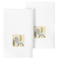 thumbnail image 1 of Authentic Hotel and Spa  Turkish Cotton Belinda 2PC Fingertip Towel Set White, 1 of 5