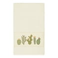 thumbnail image 1 of Authentic Hotel and Spa  Turkish Cotton Cactus Embroidered Cream Bath Towel, 1 of 3
