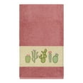 thumbnail image 1 of Authentic Hotel and Spa  Turkish Cotton Cactus Embroidered Tea Rose Bath Towel, 1 of 3