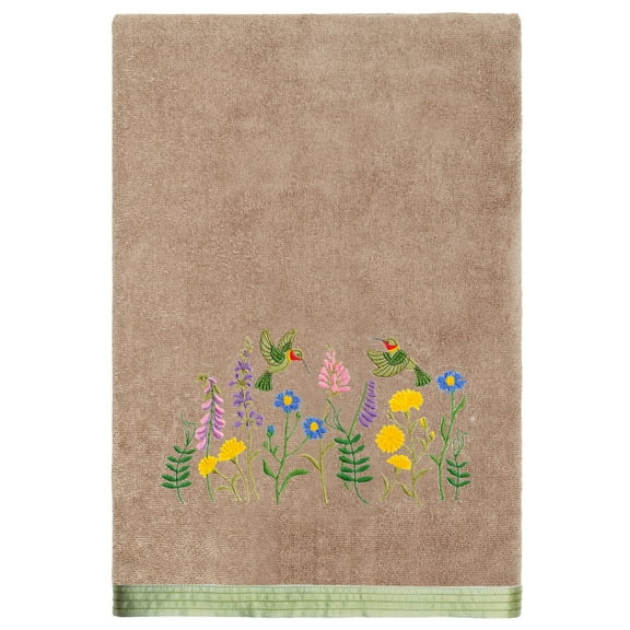 Authentic Hotel and Spa  Turkish Cotton Hada 2 PC Bath Towel Set Cocoa