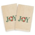 thumbnail image 1 of Authentic Hotel and Spa  Turkish Cotton Joy Beige Set of 2 Hand Towels, 1 of 2
