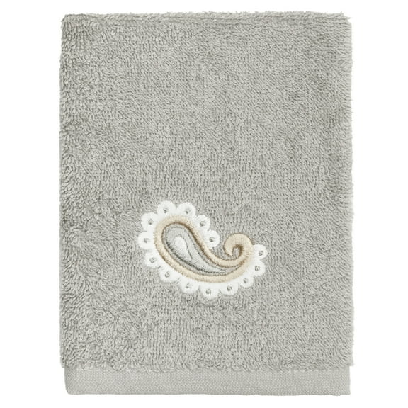 Authentic Hotel and Spa  Turkish Cotton Mackenzie 3PC Towel Set Light Gray