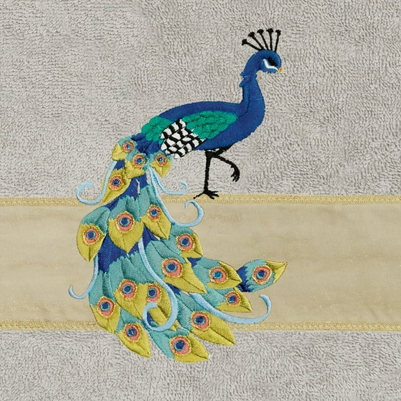 Authentic Hotel and Spa  Turkish Cotton Penelope 2PC Bath Towel Set Light Gray