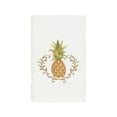 thumbnail image 1 of Authentic Hotel and Spa Turkish Cotton Pineapple Embroidered White Hand Towel, 1 of 2