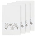 thumbnail image 1 of Authentic Hotel and Spa  White Turkish Cotton Starfish Embroidered Bath Towels (Set of 4), 1 of 3