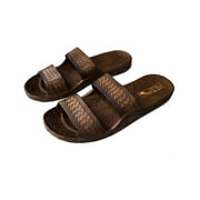 IMPERIAL SANDALS HAWAII Authentic Imperial Jesus Sandals, Unisex for men Women and Teen (Womens size 8, Brown Color)