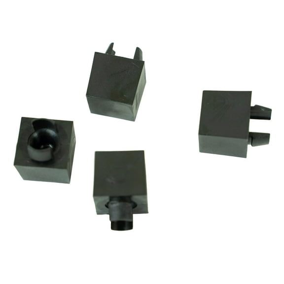 Authentic Ladbrooke Cubic Inserts, Set of 4. Snap in - for Use in The Mini 4, and Long-Handle Multi 6 and Multi 12 Soil Blockers, Made in England