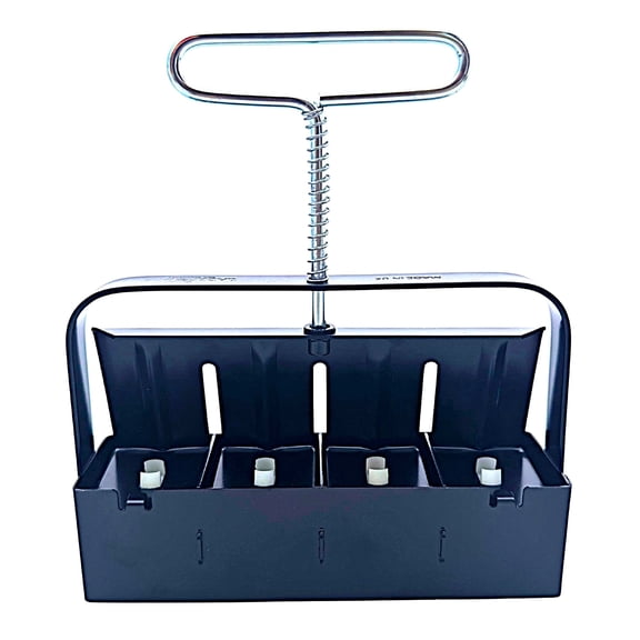 Authentic Ladbrooke Soil Block Maker - Mini 4 Hand Held - Most Popular Soil Blocking Tool, Made in England