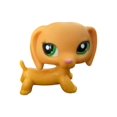 thumbnail image 1 of Authentic Littlest Pet Shop LPS Rare all yellow Dachshund 2597 New Gift, 1 of 3