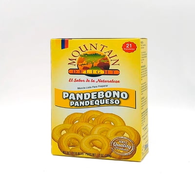Mountain Delight Pandebono 12oz  Colombian Cheese Bread | Imported, Gluten-Free & Fresh