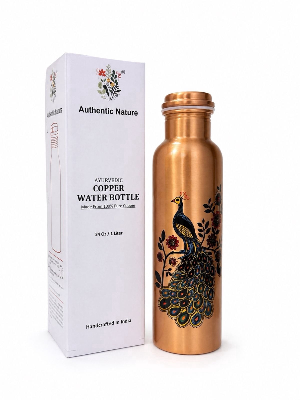 Inside Copper Water Bottle