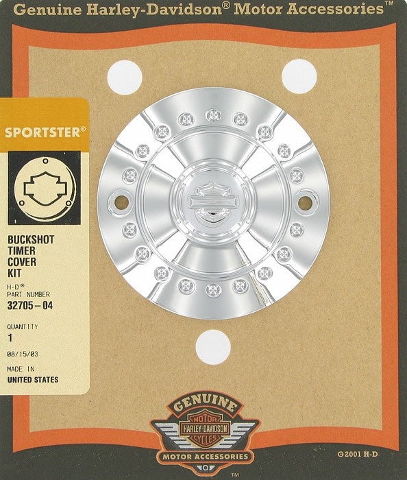 New OEM Genuine Harley-Davidson Timer Cover Kit Buckshot, 32705-04 ...