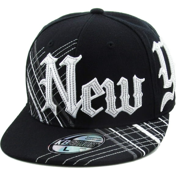 Authentic New York City Borough Fitted Baseball Cap Hat