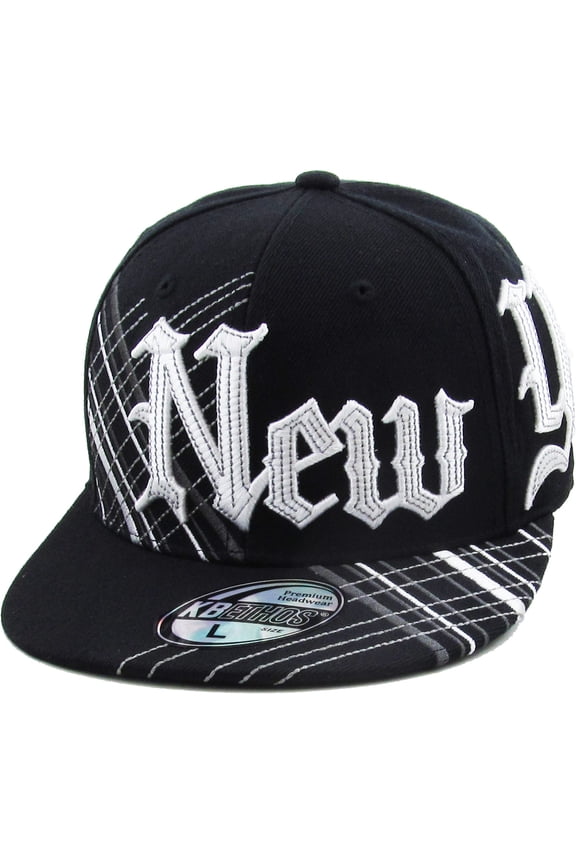 Authentic New York City Borough Fitted Baseball Cap Hat