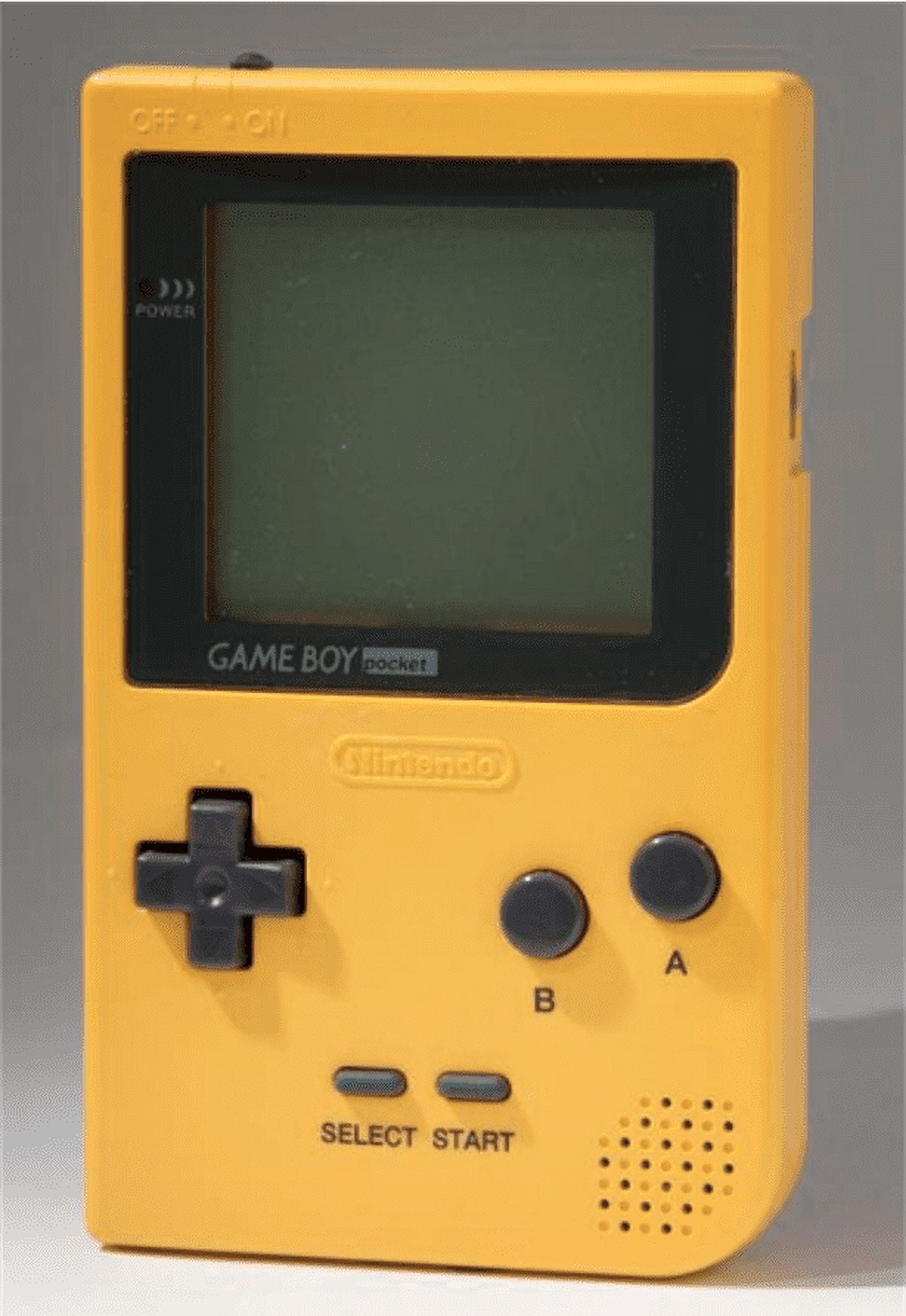 Authentic Nintendo GameBoy Pocket - Yellow- 100% OEM