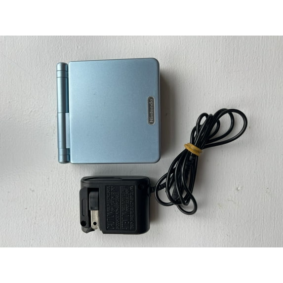 Restored Authentic Nintendo Gameboy Advance SP - Pearl Blue - 100% OEM (Refurbished)