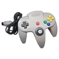thumbnail image 1 of Nintendo 64 Controller - Original Grey (Refurbished), 1 of 2