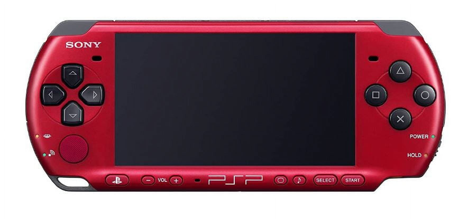 Authentic Playstation PSP 3000 Console - Red/Black - 100% OEM