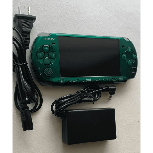 Psp Playstation Portable Spirited Green (psp-3000sg Black