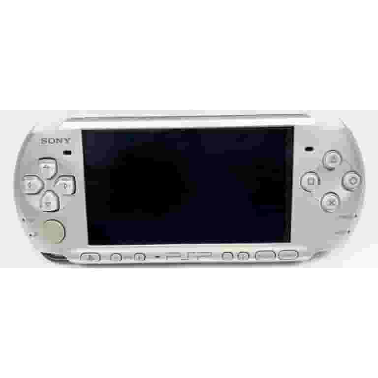 Authentic PlayStation Portable PSP-3000 Console - Mystic Silver Authentic PlayStation Portable PSP-3000 Console - Mystic Silver