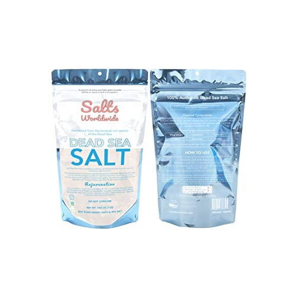 Authentic Premium Dead Sea Salt Imported from Israel - 1KG - Israel Dead Sea Salt The Best Bath Salt