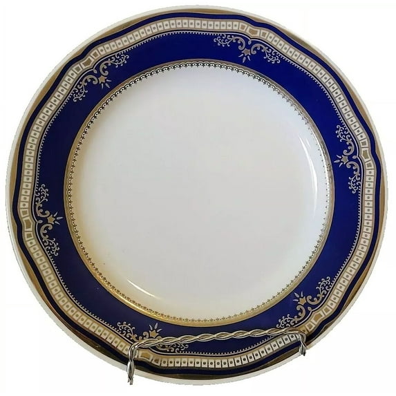 Authentic Replica RMS Titanic VIP 1st Class Cobalt Blue 8" Salad Plate