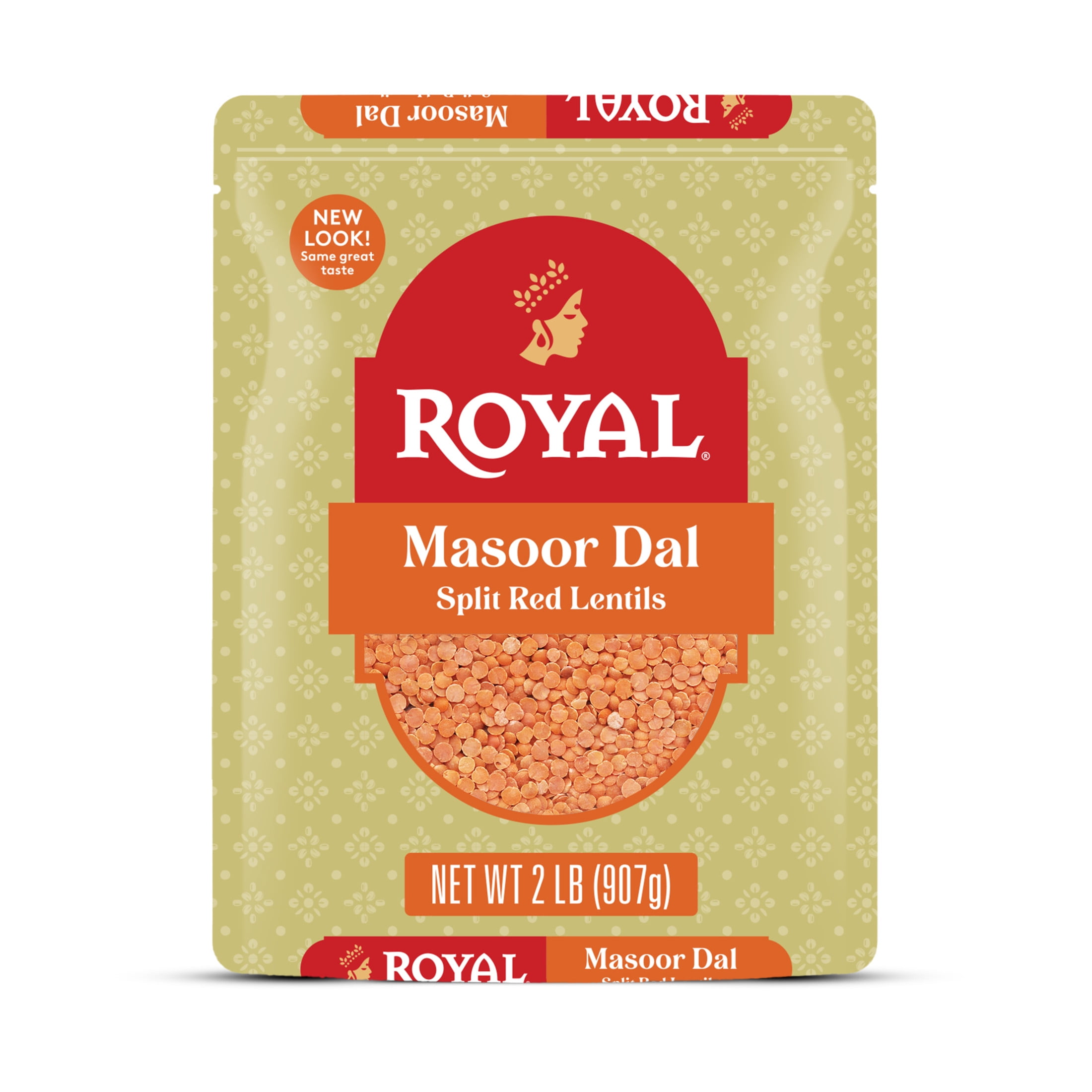 Authentic Royal Masoor Dal Split Red Lentils, 32 oz - Walmart.com