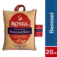 thumbnail image 1 of Authentic Royal Naturally Aged Indian White Basmati Rice, Long-Grain, Gluten-free - 20 lb. Bag, 1 of 10
