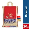 thumbnail image 1 of Authentic Royal Naturally Aged Indian White Basmati Rice, Long-Grain, Gluten-free - 20 lb. Bag, 1 of 10