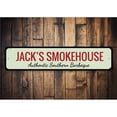 thumbnail image 1 of Authentic Southern BBQ Novelty Decor, Metal Wall Sign - 4x18 Inches, 1 of 4