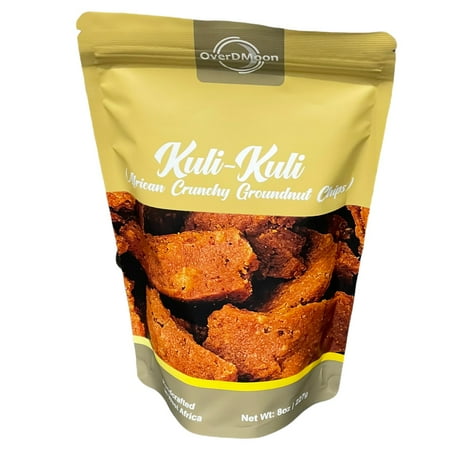 Authentic Spicy & Crispy KULI-KULI - African Groundnut Snack 8oz Ships Free