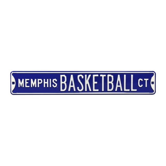 Authentic Street Signs 70269 Memphis Basketball Court Street Sign
