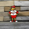 thumbnail image 1 of St. Louis Cardinals Fredbird 12" Steel Sign, 1 of 1